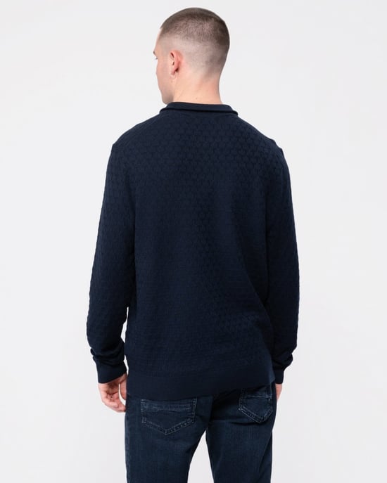 Ted Baker Kurnle Heren Lange Mouwen T Trui met Funnel Neck - Image 4