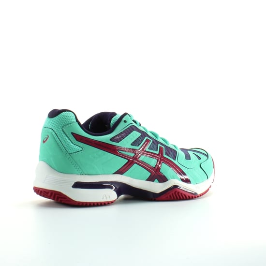 Asics Gel-Padel Proffessional 2 SG Dames Teal Trainers - Image 6