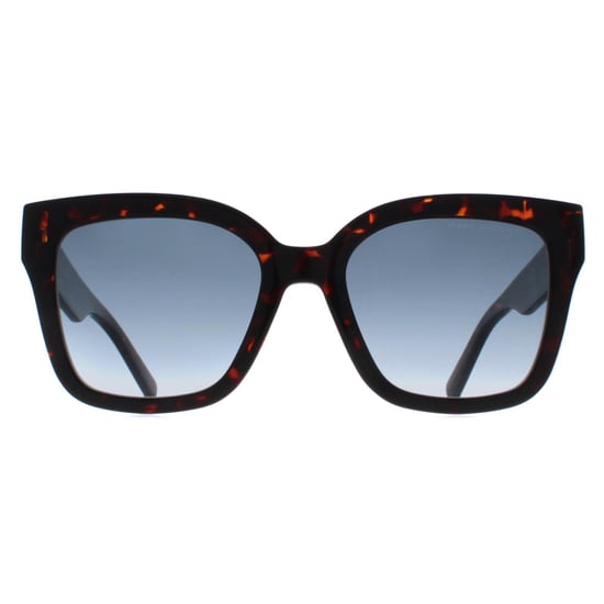 Marc Jacobs Square Womens Shiny Dark Havana Blue Gradient MARC 658/S