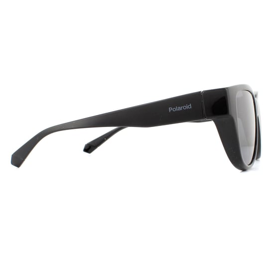 Polaroid Suncovers Square Unisex Black Grey Polarized Sunglasses