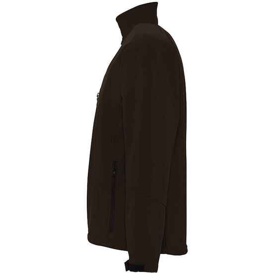 SOLS Heren Relax Soft Shell Jacket (ademend, winddicht en waterbestendig) (Donkere chocolade) - Image 3