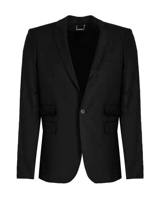 Les Hommes Garnitur Classic City Mannen zwart - Image 1