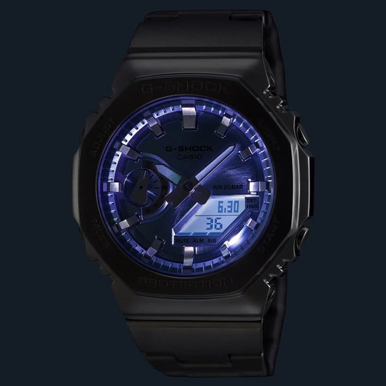 Casio G-shock Heren Silver Watch GM-2110D-3AER - Image 4