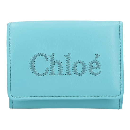 Chloé Sense Tri-Fold Wallet Blue