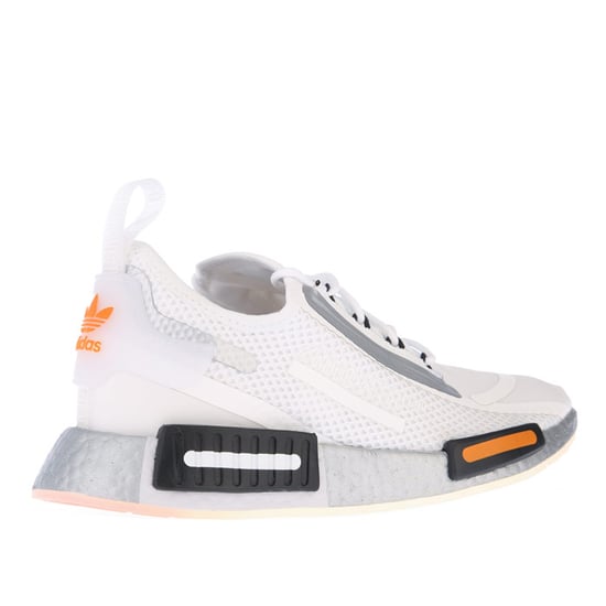 Men's adidas Originals NMD_R1 Spectoo Trainers in White Black