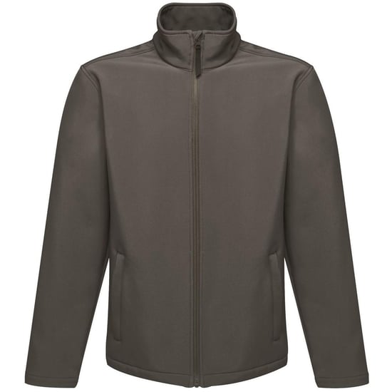 Regatta Reid Mens Softshell Wind Resistant Water Repellent Jacket (Seal Grey)