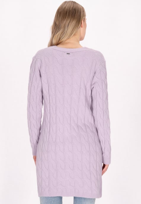 Dreimaster Vest Dames lavendel melange - Image 4
