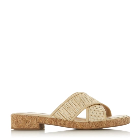 Dune Ladies LILIANNA Cross Strap Slider Sandals