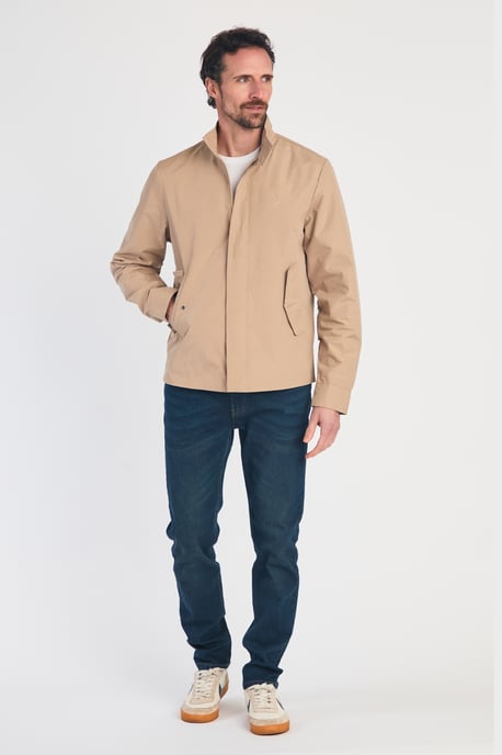 Stone Harrington Style Funnel Neck Jacket