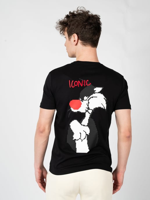 Iceberg T-Shirt C-Neck Mannen zwart - Image 4