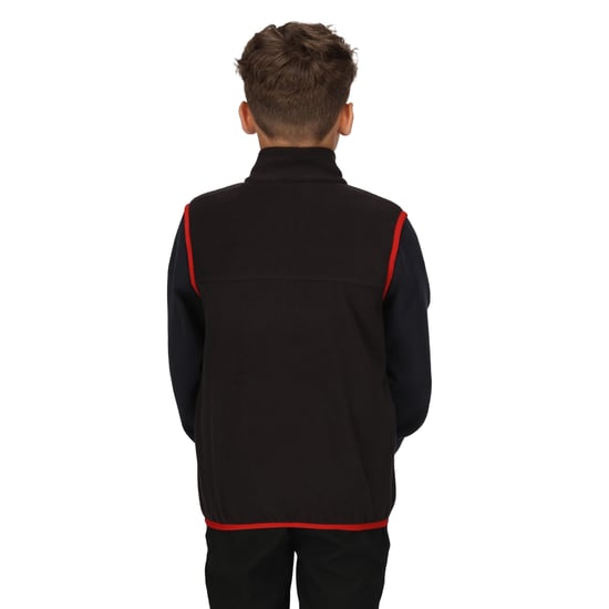 Regatta Childrens/Kids Microfleece Body Warmer (Black)