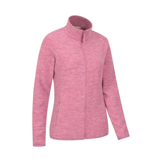 Mountain Warehouse Dames/Dames Snowdon II Melange Full Zip Fleecejack (Roze) - Image 2