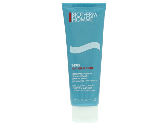 Biotherm Homme T-Pur Anti Oil & Shine Cleanser 125ml. - Image 1