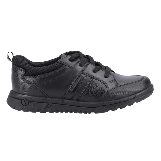 Hush Puppies Jongens Steven Leren Schoolschoenen (Zwart) - Image 1