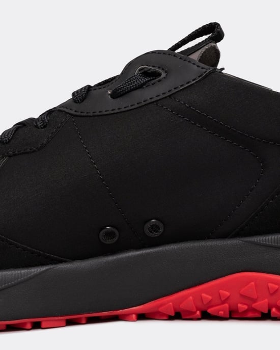 Men's Hugo Kane Runner Trainers in Black - Image 4