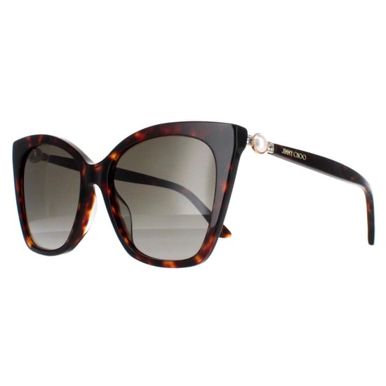 Jimmy Choo Cat Eye Womens Havana Brown Gradient RUA/G/S