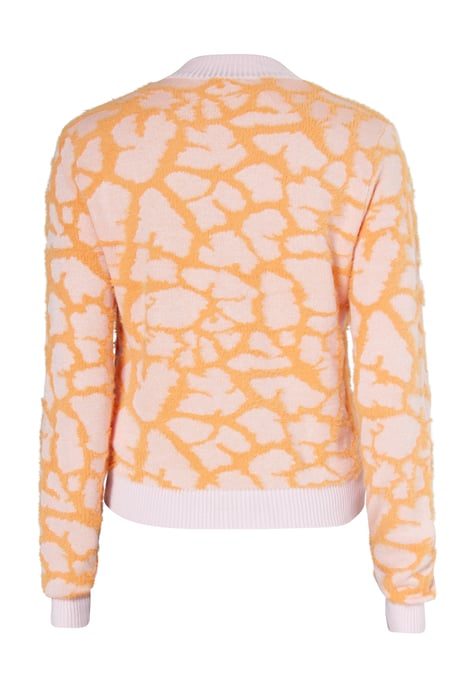 Mymo Jumper Dames oranje roze - Image 2