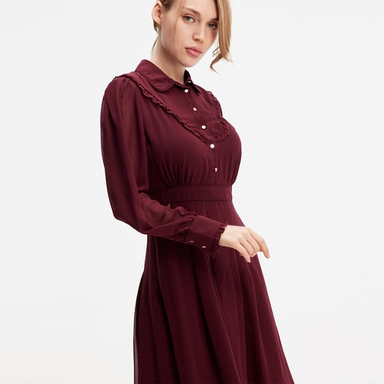 Mousseline blouse-dress - Image 3