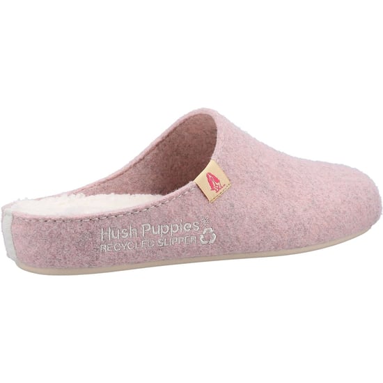 Hush Puppies The Good 90% Gerecycled RPET Polyester Damesslippers Roze - Image 2