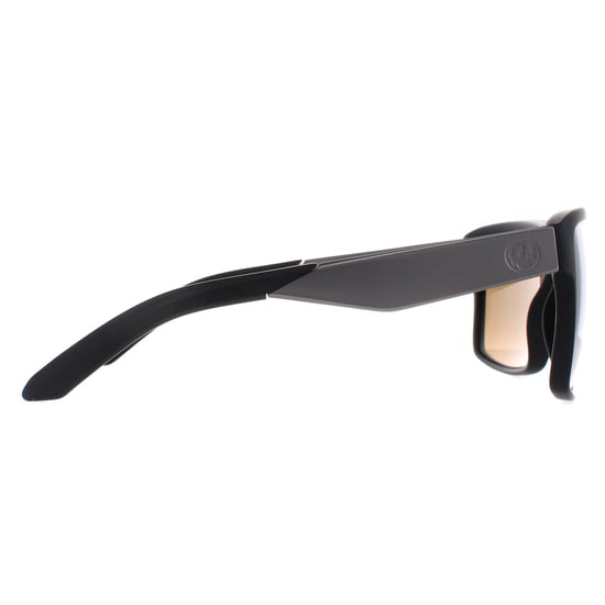 Dragon Square Mens Matte Black Lumlens Silver Ionized Space