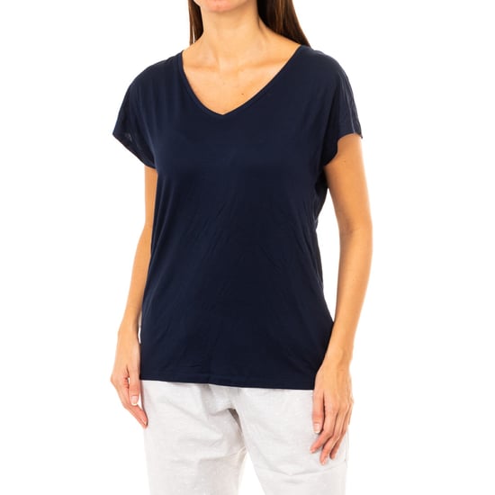 Women's short-sleeved V-neck t-shirt 1487904682