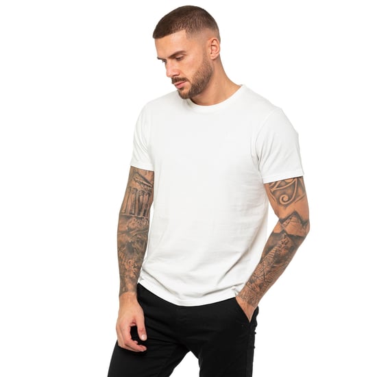 Enzo | Heren T-shirt met ronde hals - Wit - Image 2