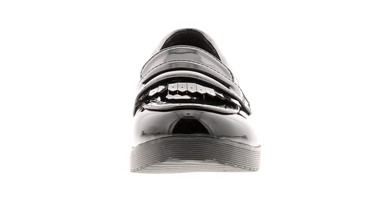 Miss Riot Girls School Shoes Abbie Slip On black