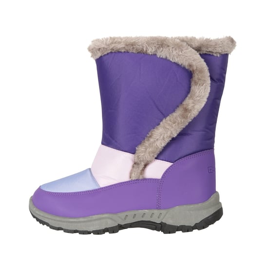 Mountain Warehouse Kinderen/Kinderen Caribou Adaptieve Sneeuwlaarzen (Paars) - Image 3