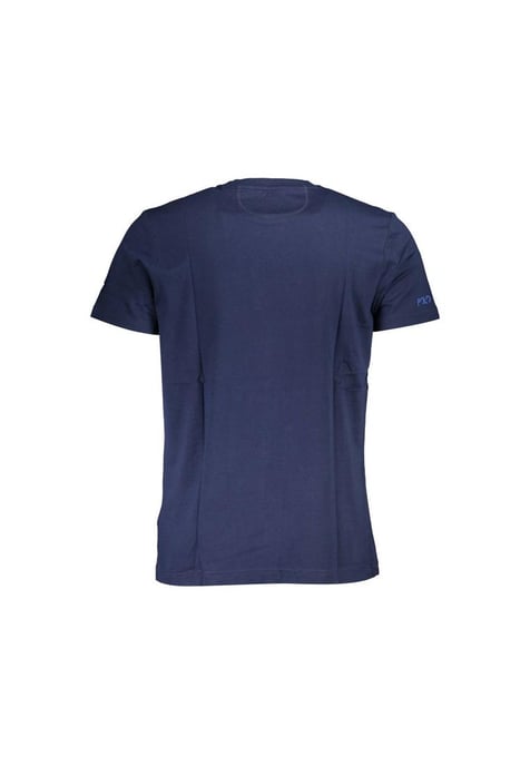 La Martina Men's Blue Cotton T-Shirt