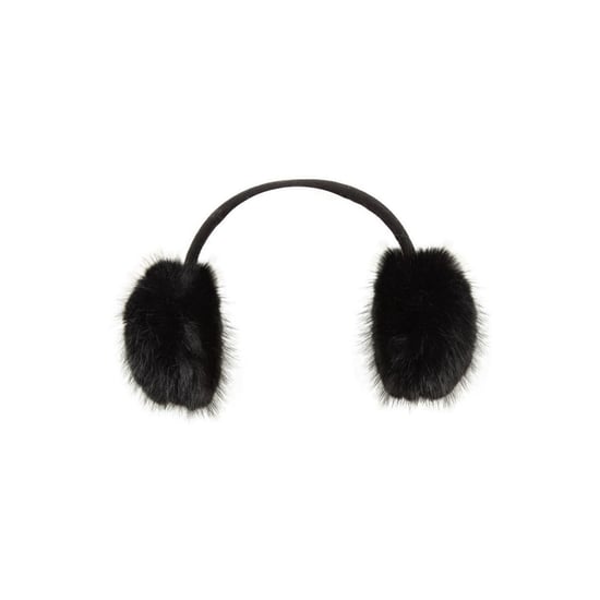Mountain Warehouse Faux Fur Earmuffs (Black)