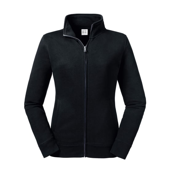 Russell Dames/dames Authentieke Sweat Jacket (Zwart) - Image 1