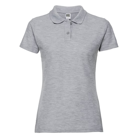 Russell Dames/Dames Klassiek Polycotton Poloshirt (Lichte Oxford Heide) - Image 1