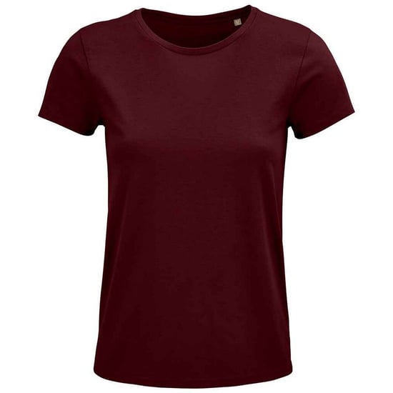 SOLS Dames/dames Crusader Organisch T-shirt (Bourgondië) - Image 1