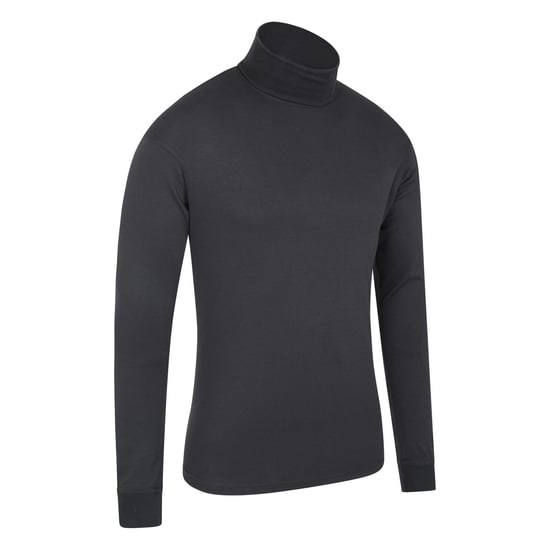 Mountain Warehouse Heren Meribel Katoenen Thermo Top (Zwart) - Image 2