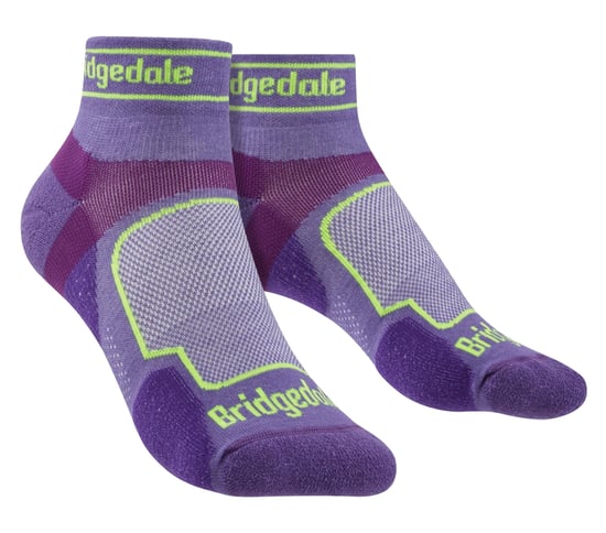 Bridgedale - Dames Hardloop Ultralichte Sport Lage Sokken - Paars - Image 1