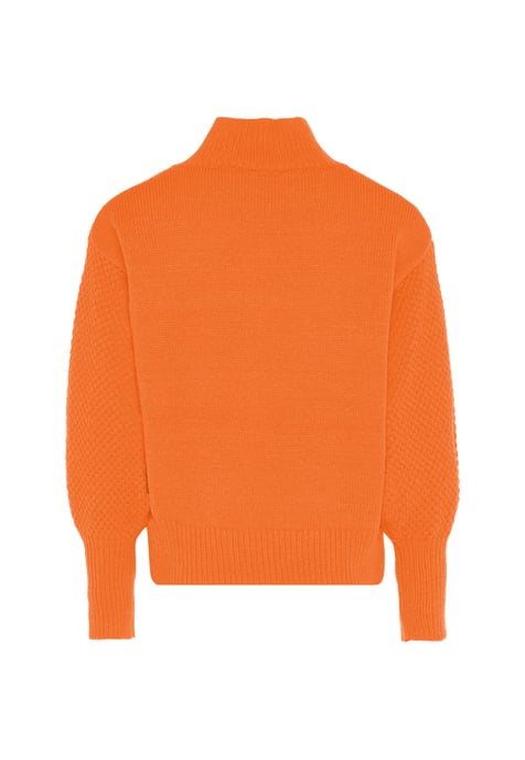 Mymo Trui met bloemenborduursel Dames oranje - Image 2