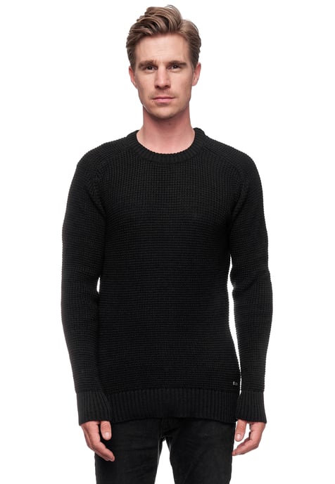 Rusty Neal Trui Casual Fit Trui Zwart - Image 4