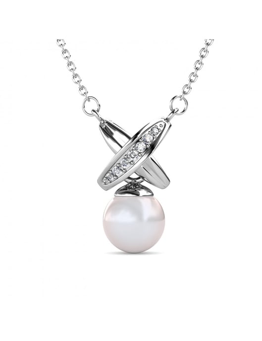 Chris Pearl hangers - Oostenrijks kristal - Image 1