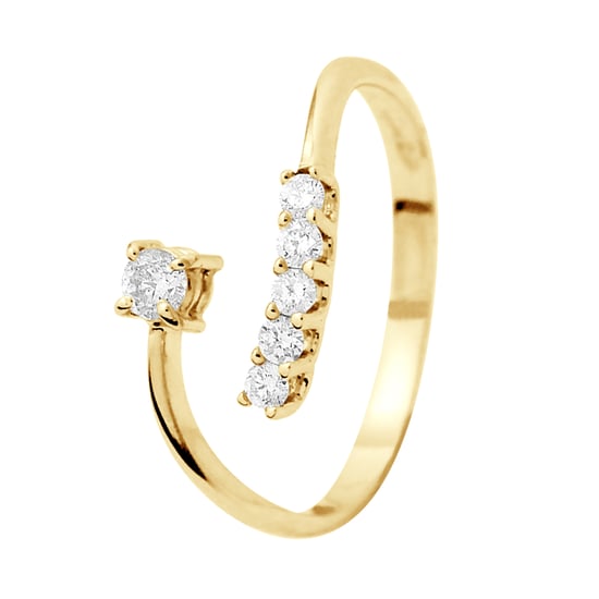 DIADEMA - Ring - Prestige Jewelery - Diamonds - Yellow Gold