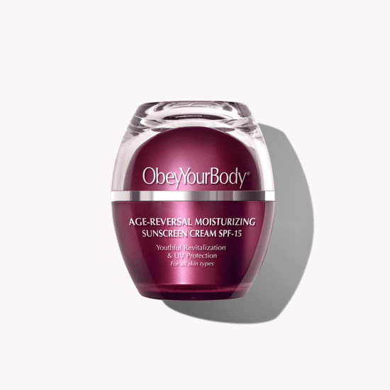 Age-Reverse Moisturizing Sunscreen Cream SPF-15