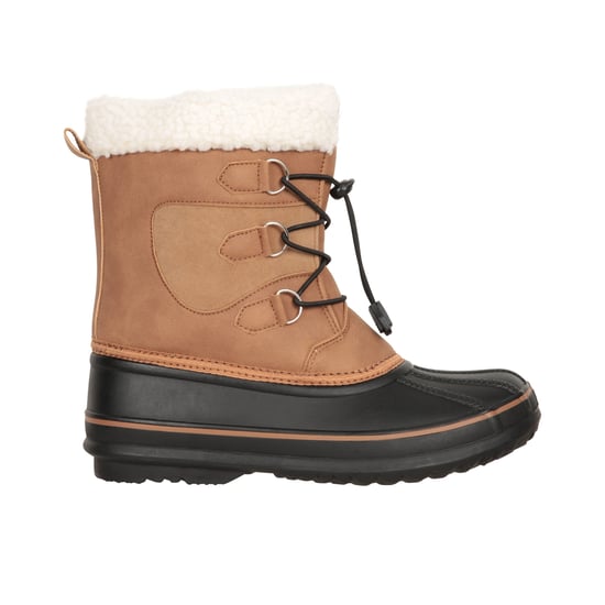 Mountain Warehouse Adaptieve sneeuwlaarzen voor kinderen/Kinderen (Tan) - Image 1