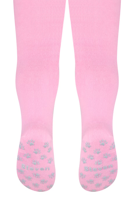 Steven - Zachte antislip katoenen maillot voor baby's - Poten (Roze) - Image 2