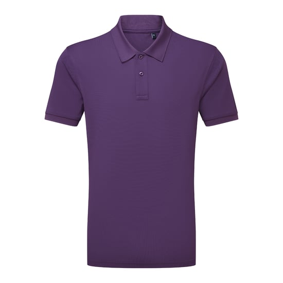 Asquith & Fox Mens Glacier Tech Polo Shirt (Purple)