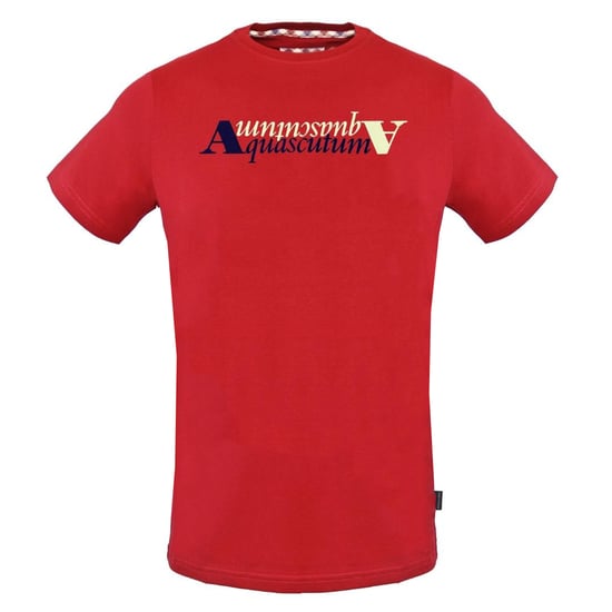 Aquascutum Reflection Logo Red T-Shirt