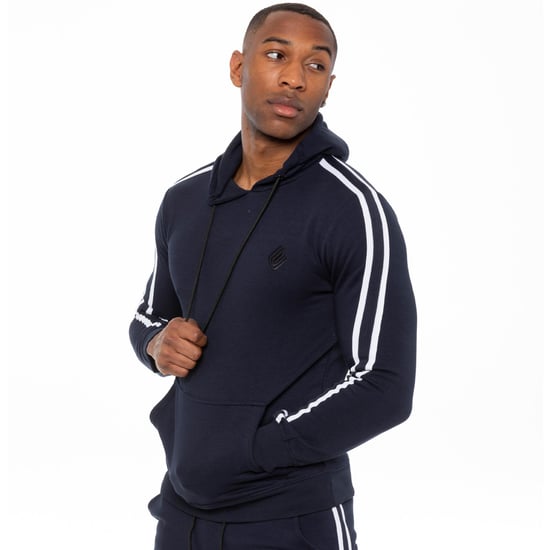 Heren Pullover Gestreepte Hoodie - Image 1
