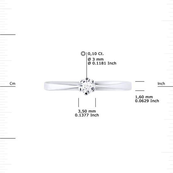 DIADEMA - Ring - Diamond - White Gold
