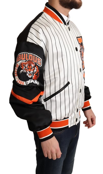 Dolce & Gabbana Regal Lion Bomberjack in Man's Wit - Image 2