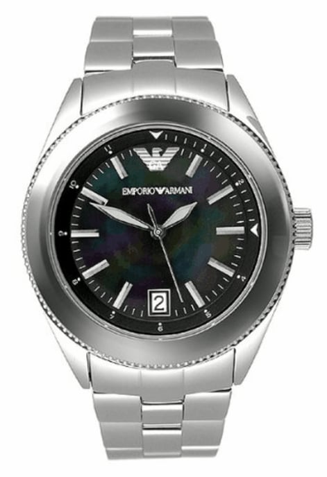 Emporio Armani Dameshorloge Kwarts Zilver - Image 1