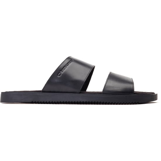 Base London Maven Leren Heren Sandalen Zwart - Image 5