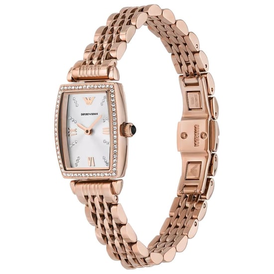 Emporio Armani AR11406 Witte Wijzerplaat Dames Horloge - Image 3
